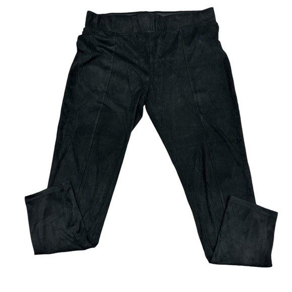 Seven7 XL Approx 16 18 Pants Active Straight Leggings Black Lightweight Stretch - Picture 3 of 10